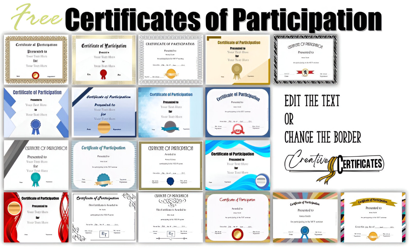 Certificate of Participation