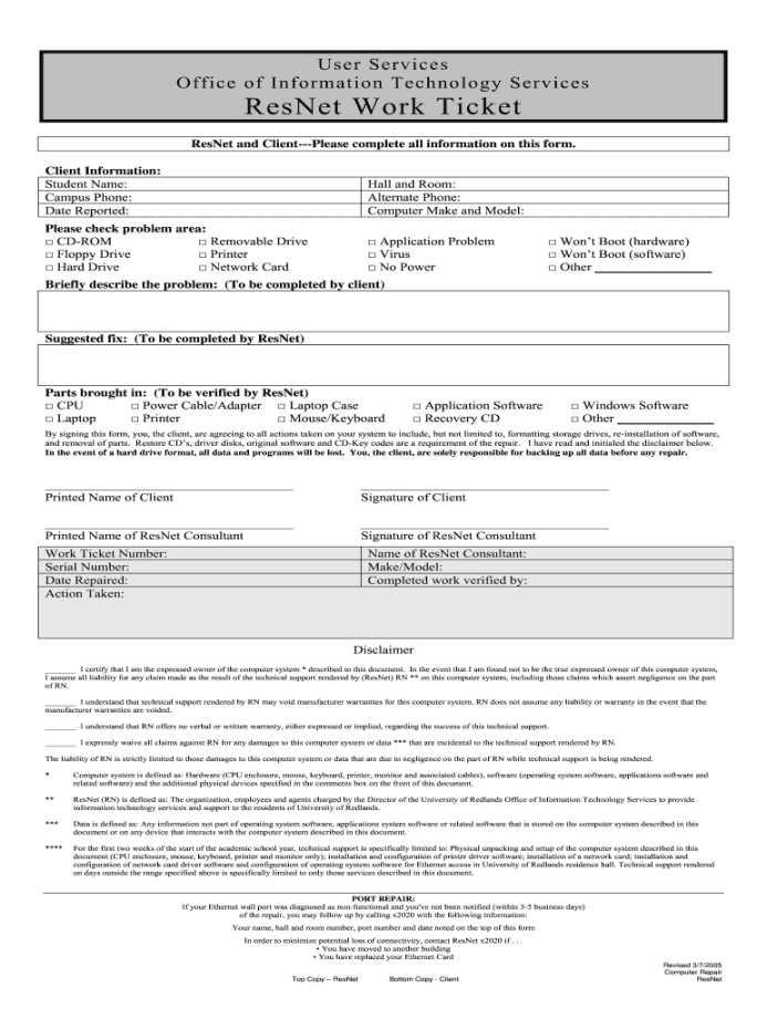 Computer Diagnostic Report Template - Fill Online, Printable