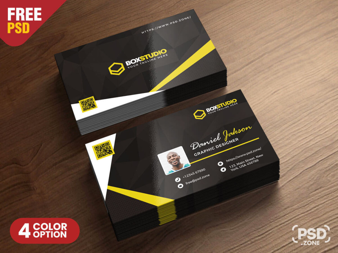 Creative Business Card Template PSD - PSD Zone