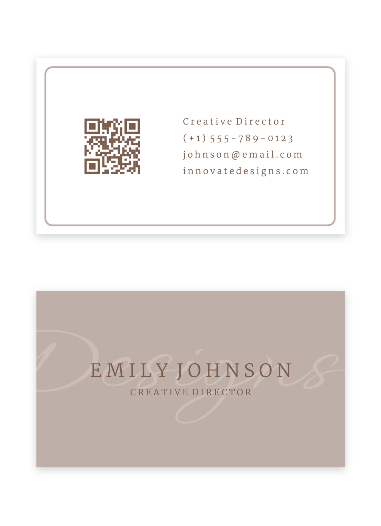 Free Business Card Google Docs Templates - gdoc