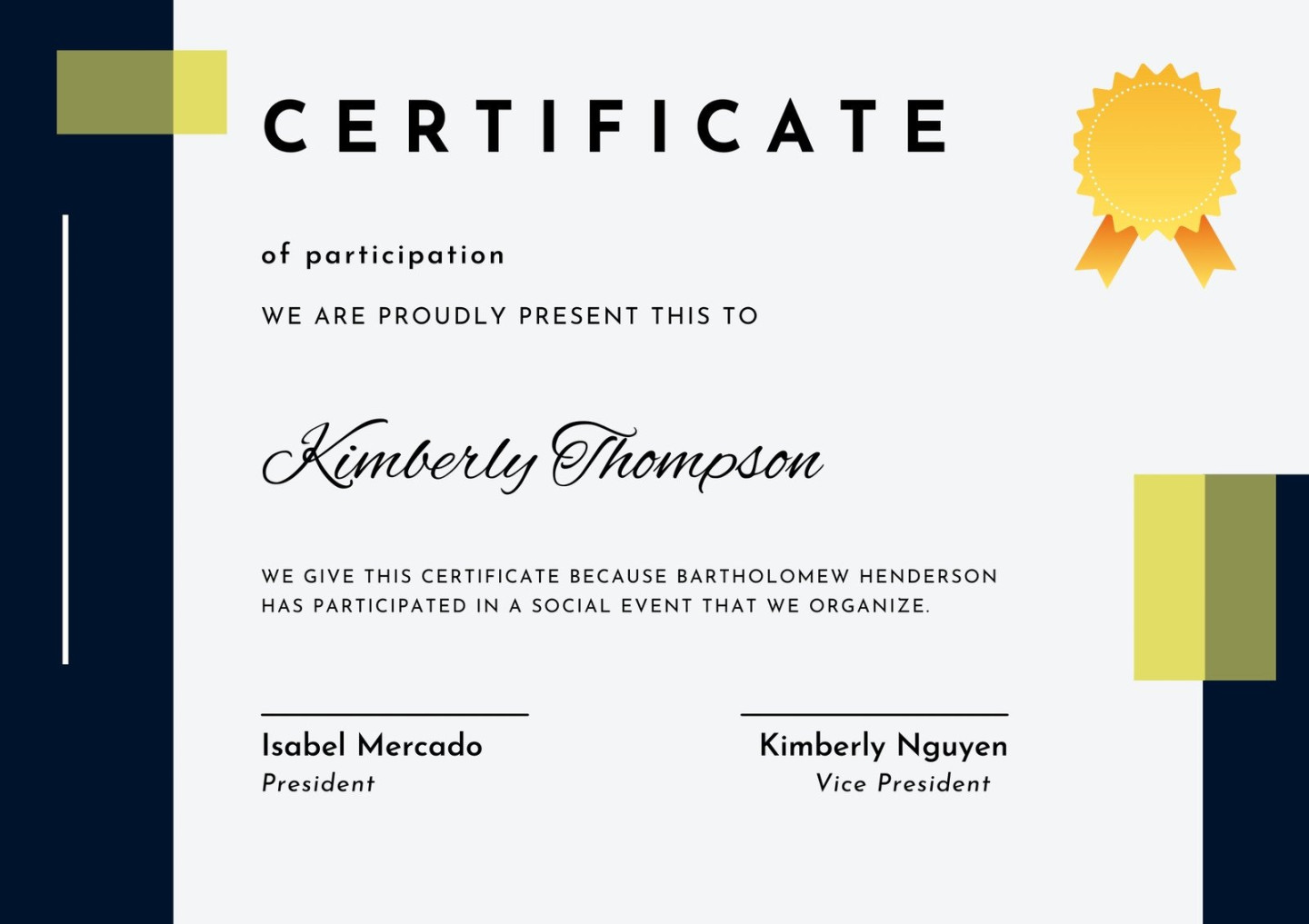 Free custom printable funny certificate templates  Canva