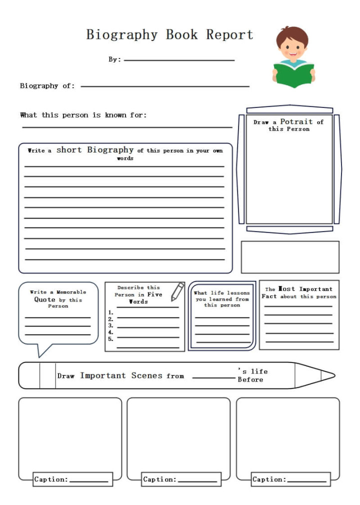 Free Editable Biography Graphic Organizer Examples  EdrawMax Online