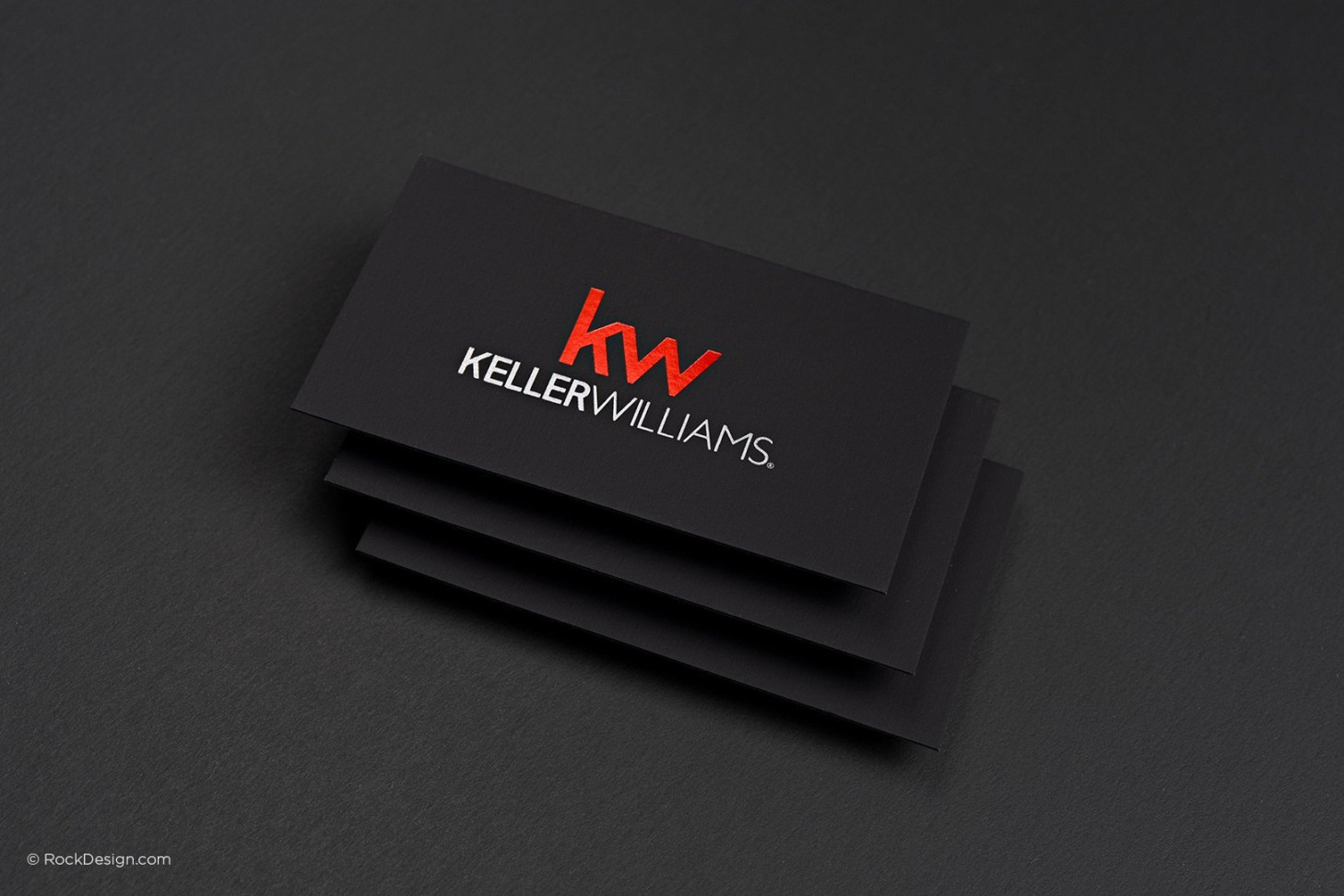 FREE Keller Williams business card template with print service