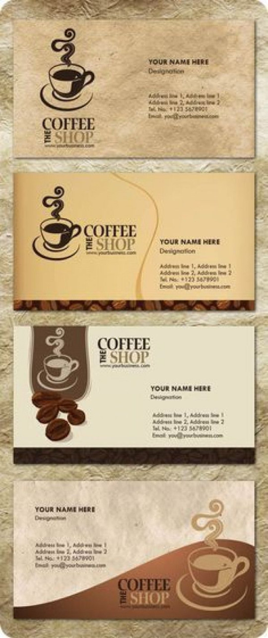 Free Templates Business Card For Coffee Shop – Google with regard