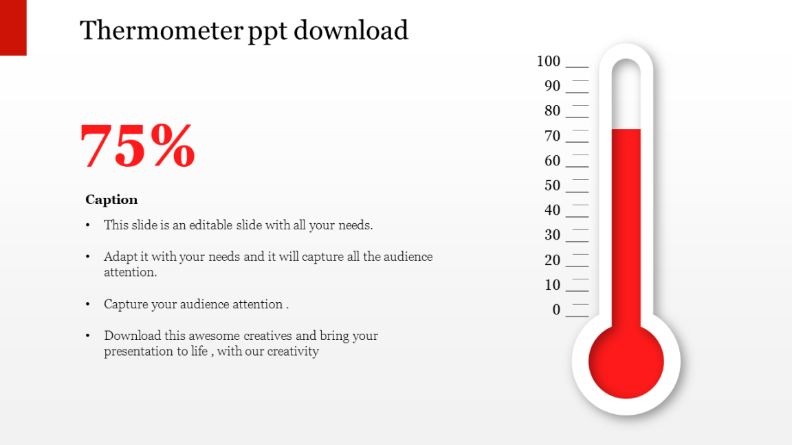 Free Thermometer Google Slides and PowerPoint Templates