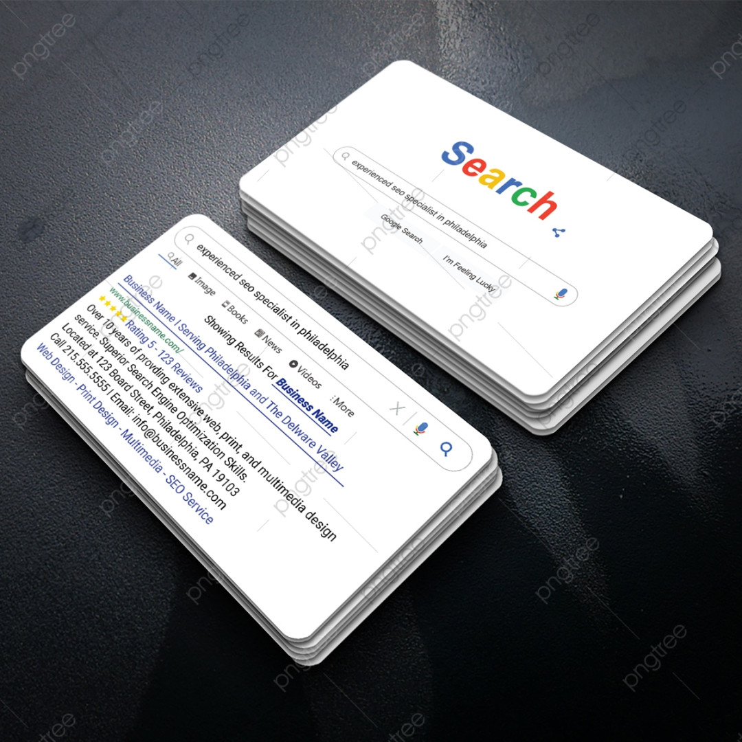 Google Business Card Design Template Download on Pngtree