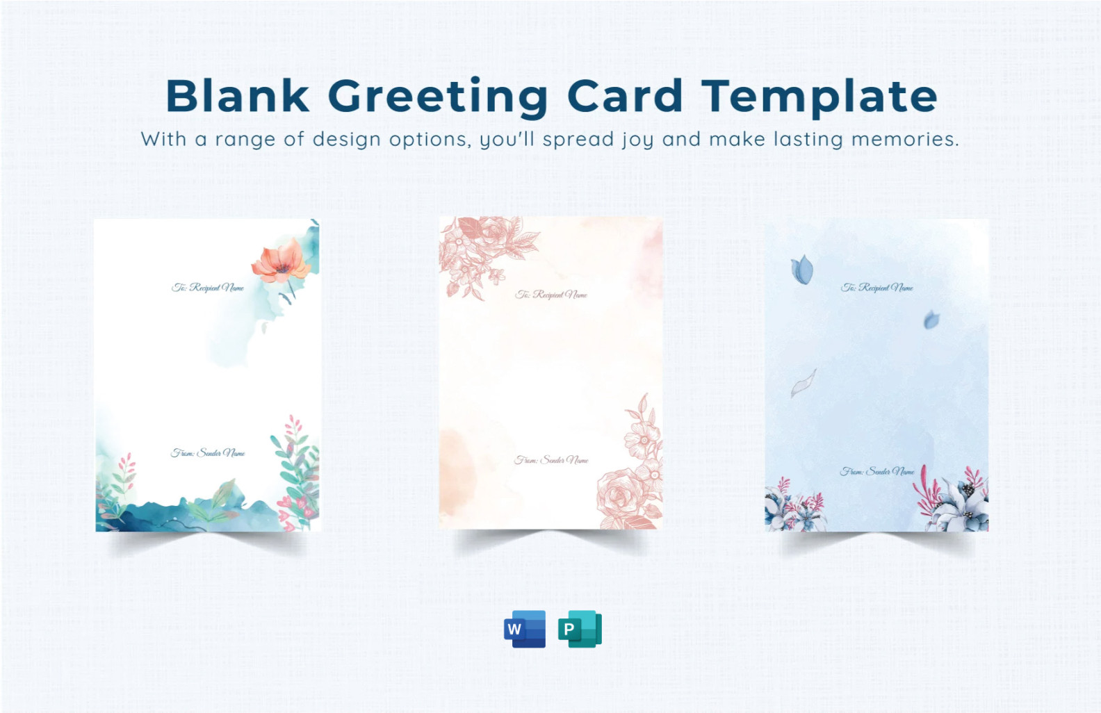 Greeting Card Templates in InDesign - FREE Download  Template