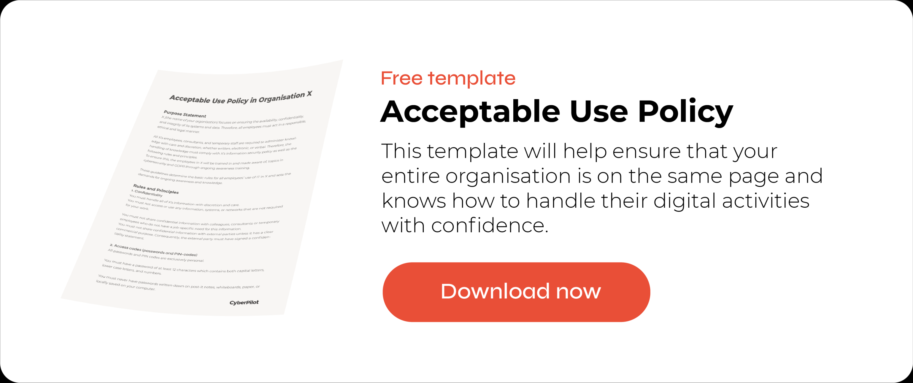 How To Make an Acceptable Use Policy – Example with Free Template