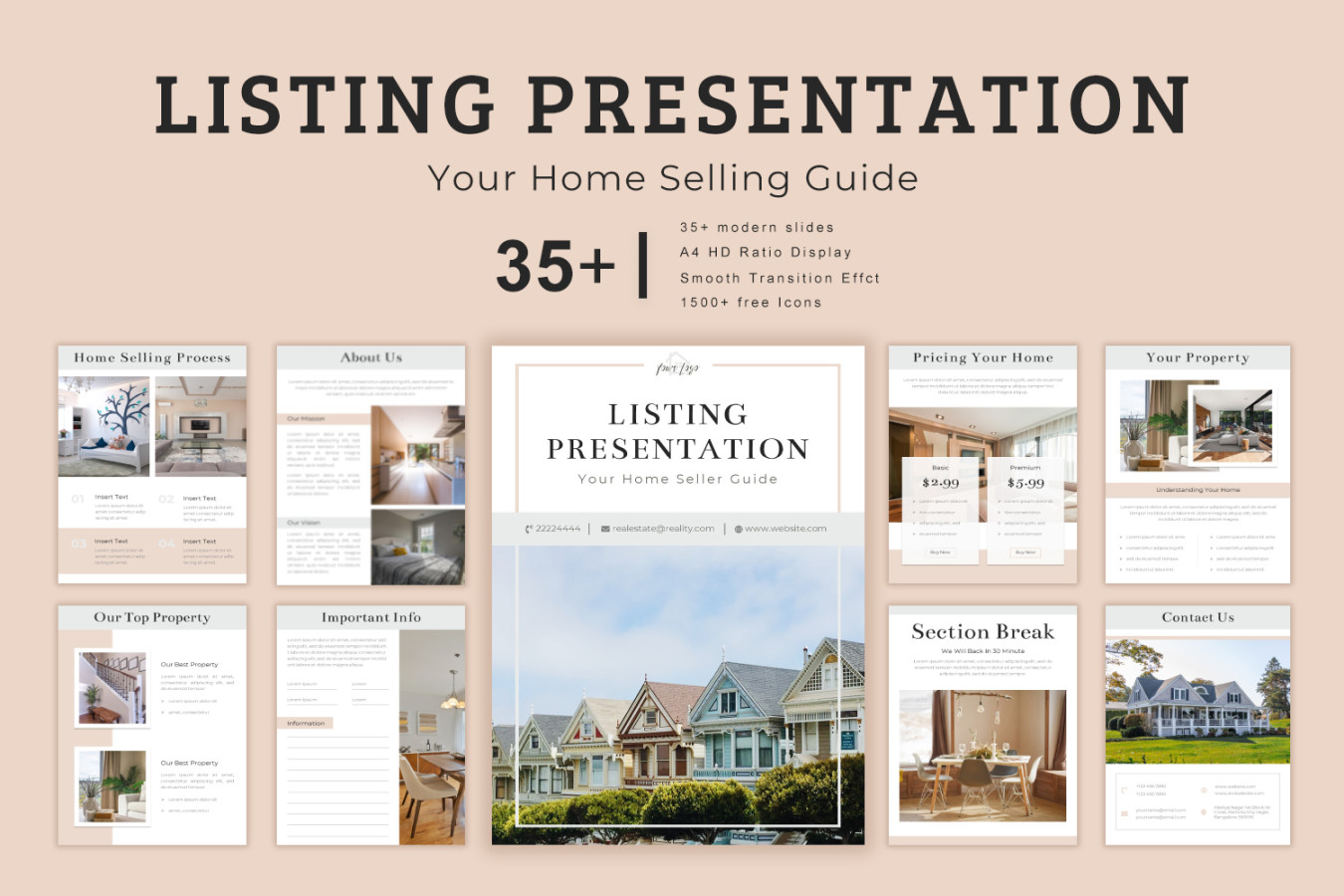 Listing Presentation Template  Slidestack