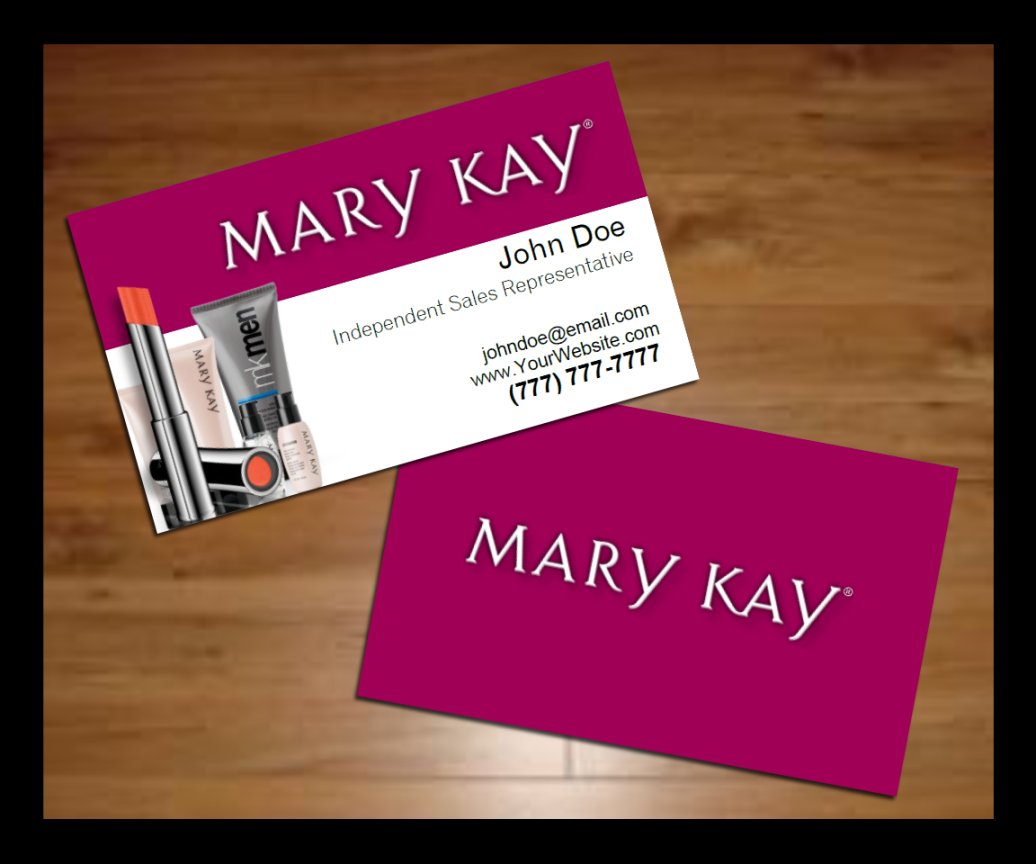 Mary Kay Business Card Templates: Create Professional Cards Easily