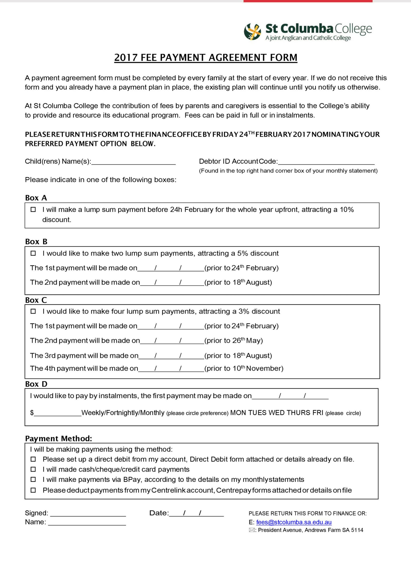 Payment Agreement -  Templates & Contracts ᐅ TemplateLab