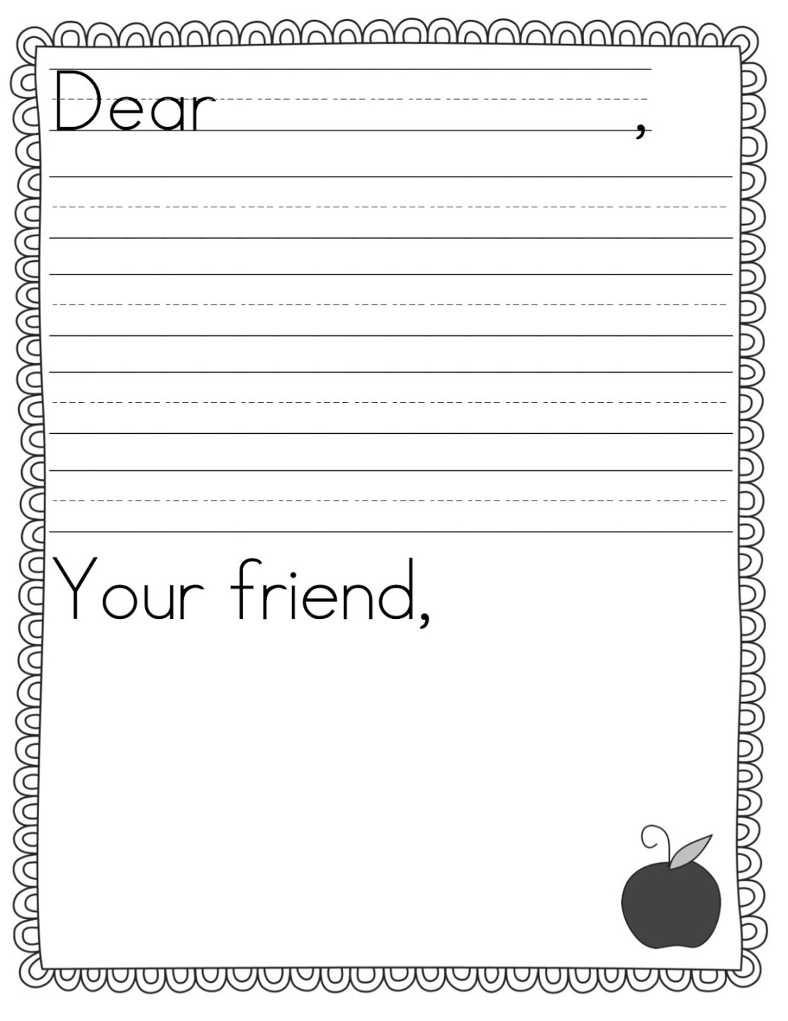 PEN PAL NEWS + FRIENDLY LETTER FREEBIE - Teacher Idea Factory