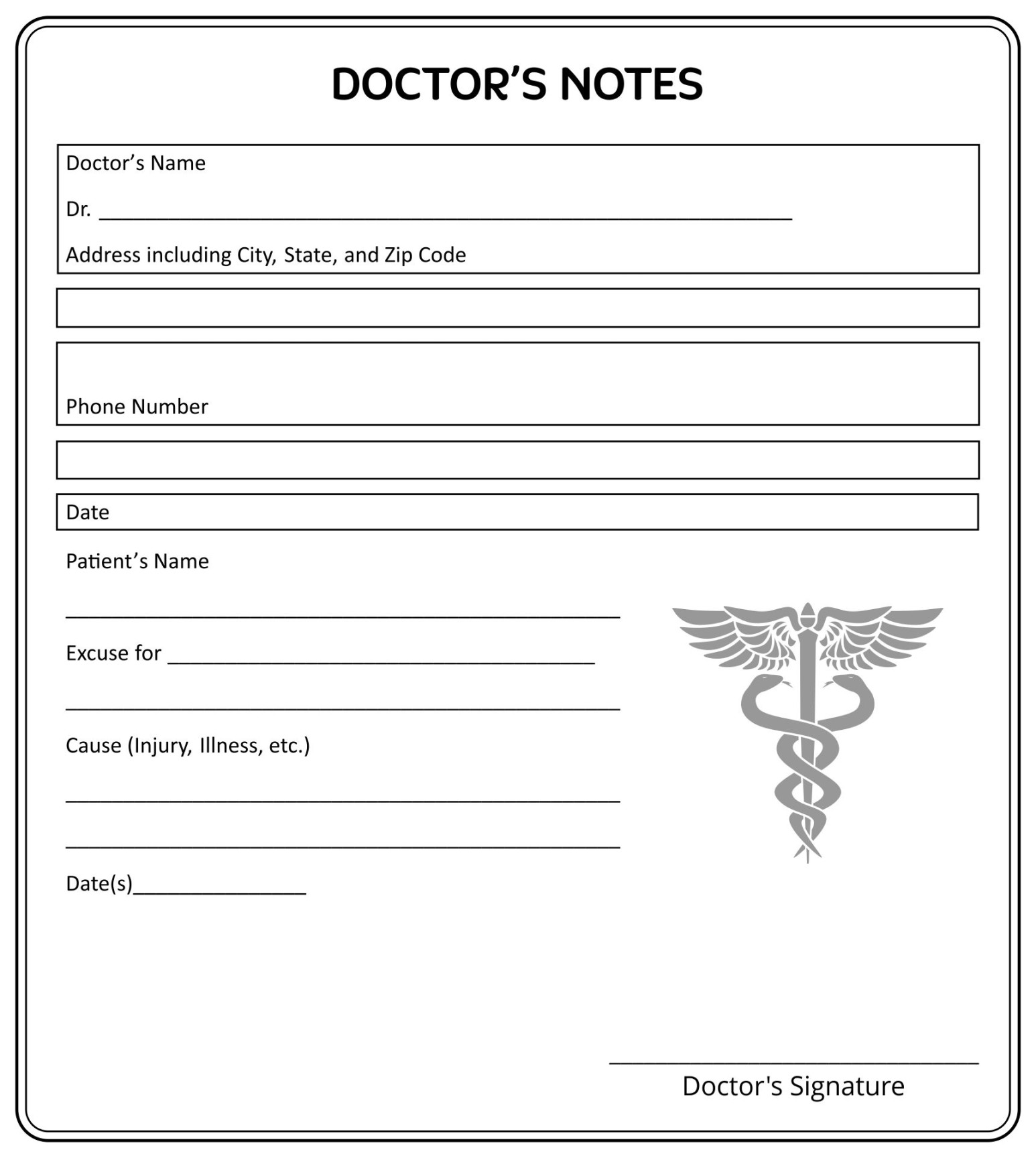 Return To School Notes -  Free PDF Printables  Printablee