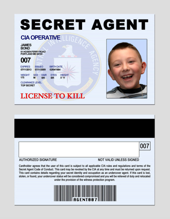 Secret Agent ID by Zedarean on DeviantArt