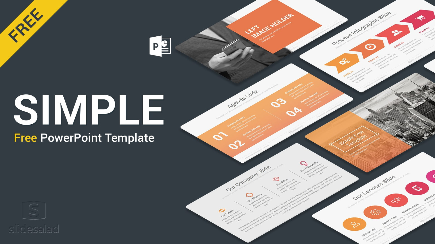 Simple Free PowerPoint Presentation Template - Free Download