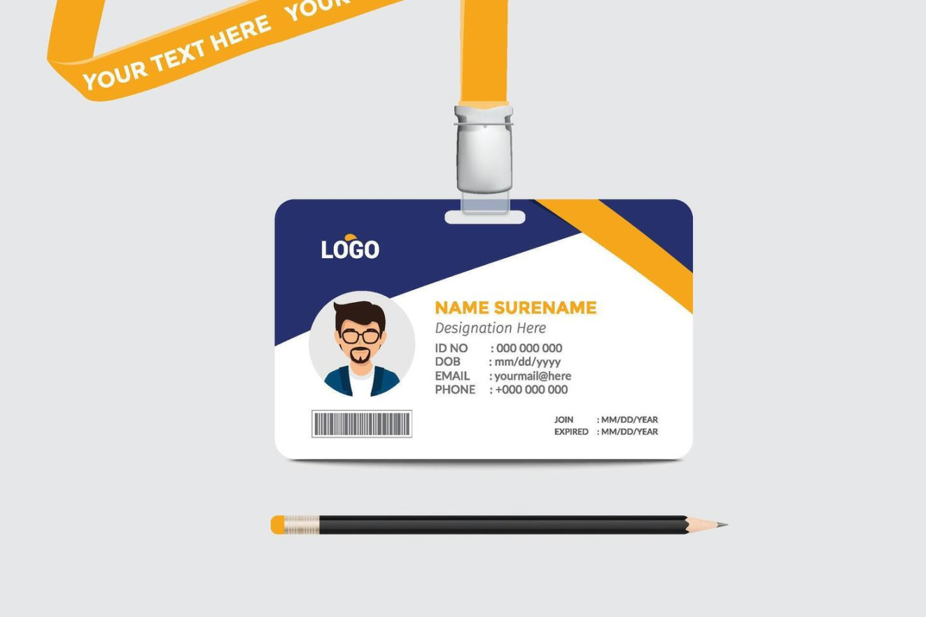 Teacher Id Card Vector Art, Icons, and Graphics for Free Download