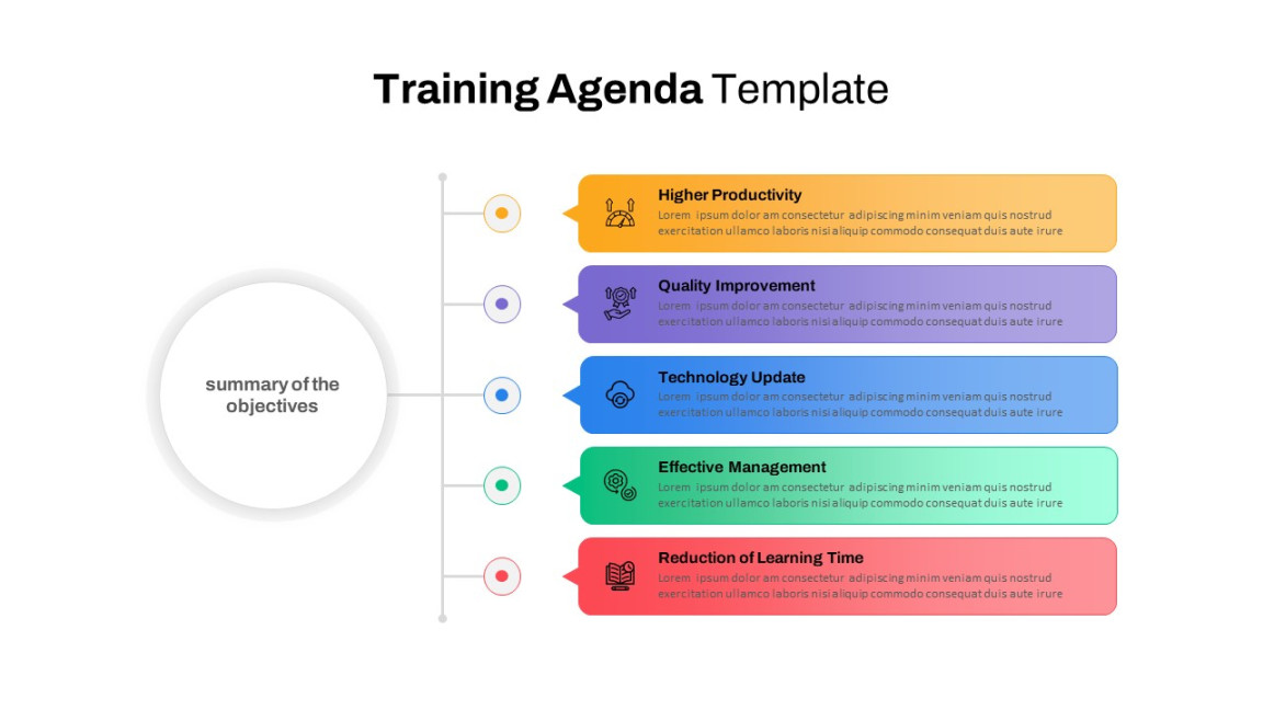 Training Agenda PowerPoint Template - SlideBazaar