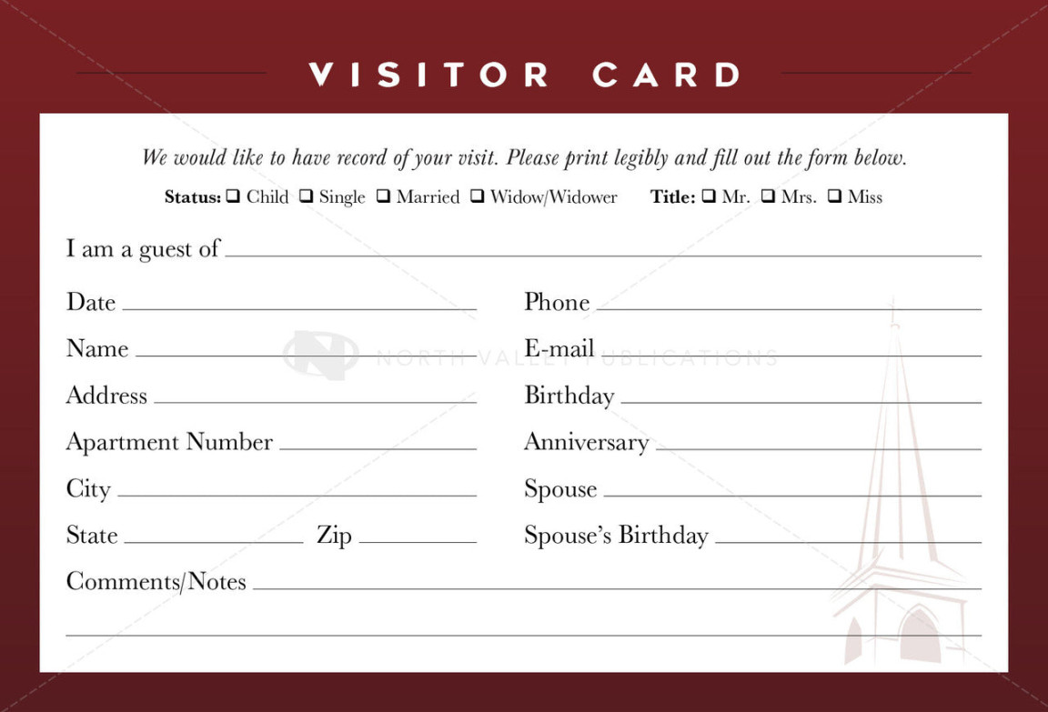 Visitor Card ()