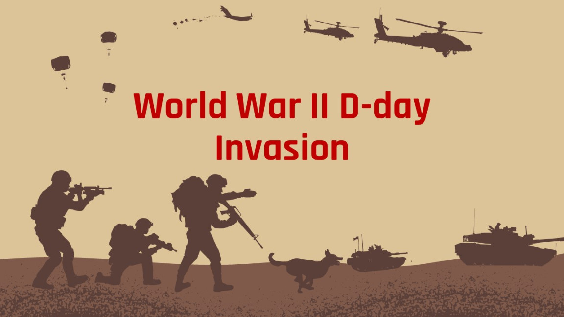 World War II D-Day Invasion Templates for PowerPoint & Google